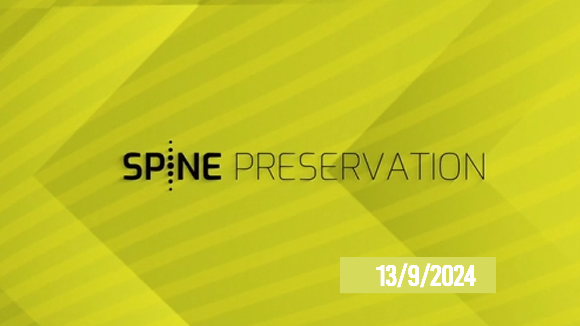 Spine Preservation